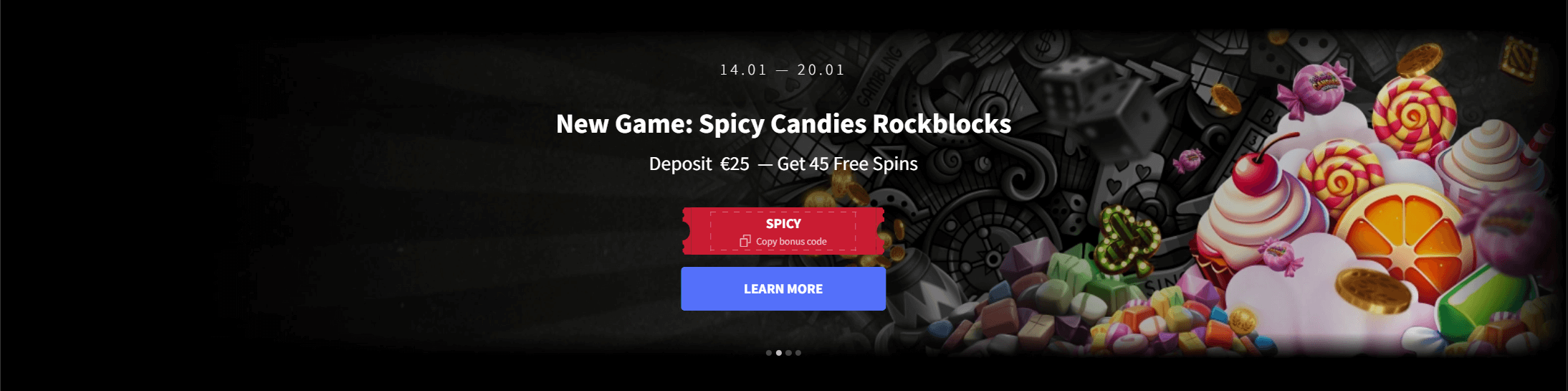 New Game Spicy Casino Slots at Mirax